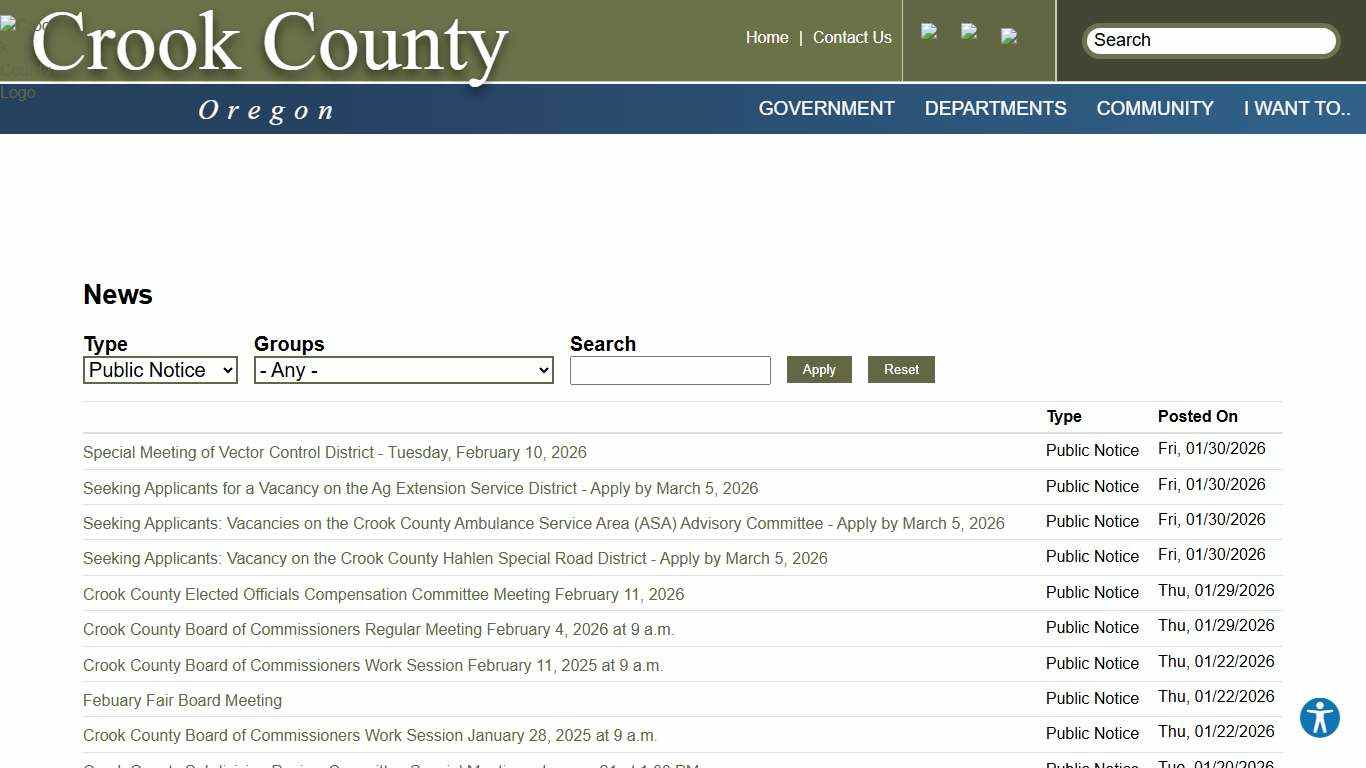 News Crook County Oregon